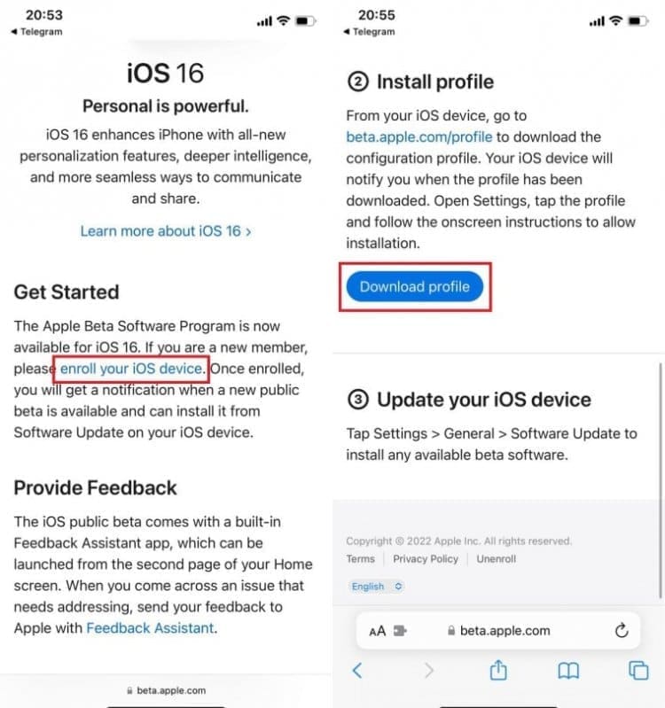 iOS 16 ve iPadOS 16 genel beta nasıl yüklenir
