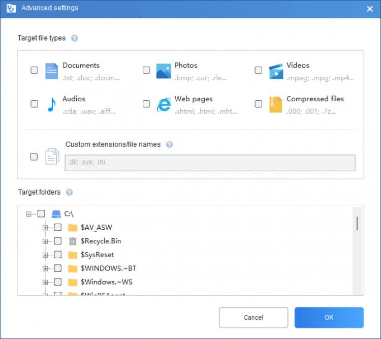 WinfrGUI: Windows 11 ve 10 için Ücretsiz Bir Dosya Kurtarma Uygulaması