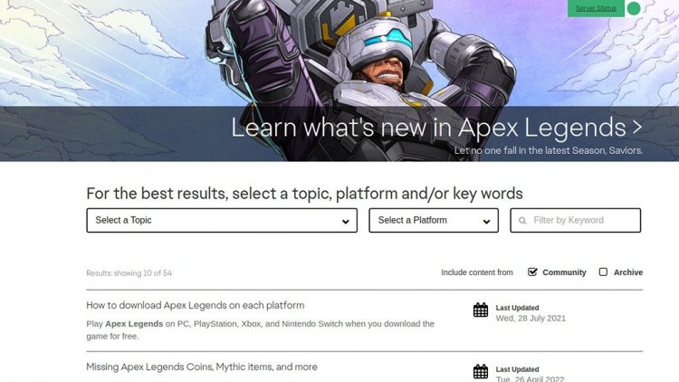 Apex Legends Müşteri Desteği ile Nasıl İletişime Geçilir